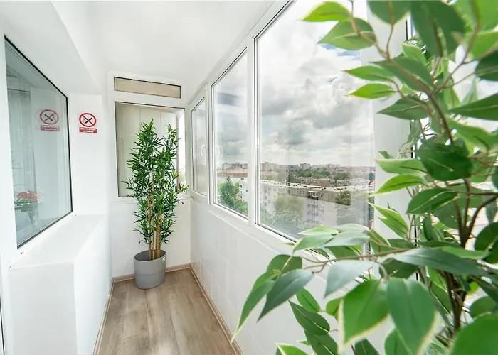 Panoramic With Public Parking Tpark Paid By Us In Apartament Timişoara